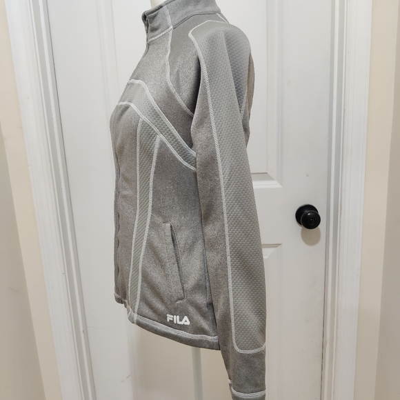 Fila Sport Gray Zip-up Jacket - Picture 8 of 8